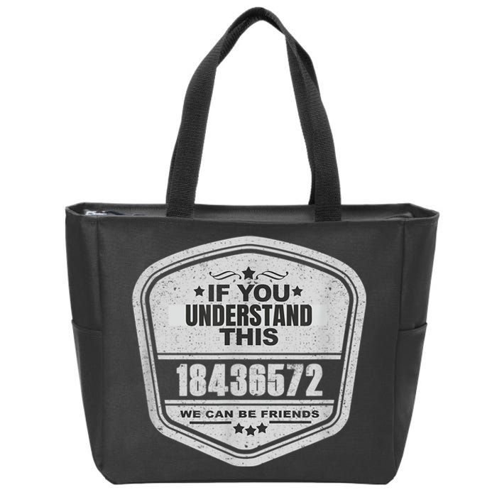 18436572 Awesome V8 Firing Order Car Enthusiast Zip Tote Bag