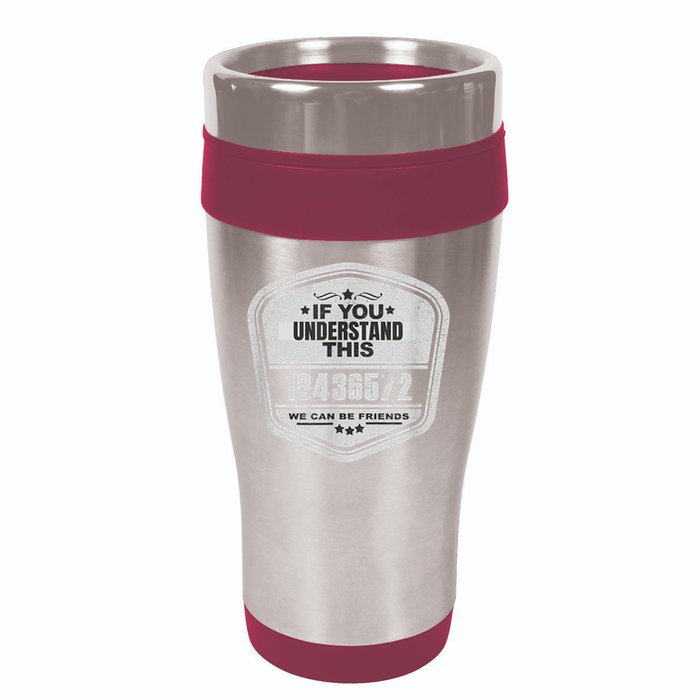18436572 Awesome V8 Firing Order Car Enthusiast 16oz Travel Tumbler