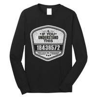 18436572 Awesome V8 Firing Order Car Enthusiast Gift Long Sleeve Shirt