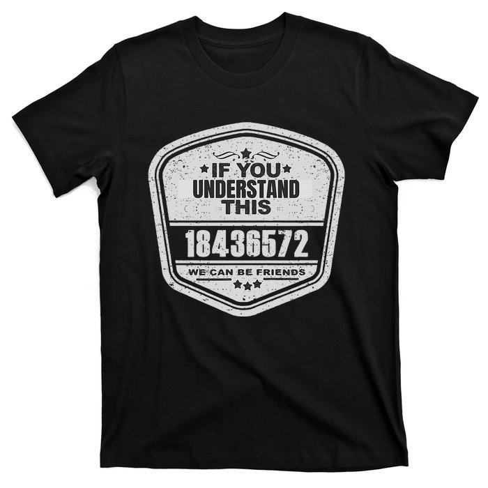 18436572 Awesome V8 Firing Order Car Enthusiast Gift T-Shirt