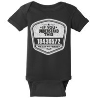 18436572 Awesome V8 Firing Order Car Enthusiast Gift Baby Bodysuit