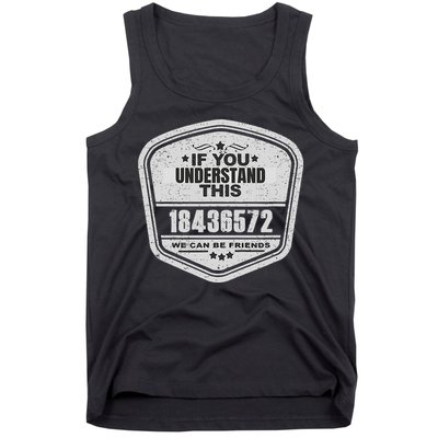 18436572 Awesome V8 Firing Order Car Enthusiast Gift Tank Top