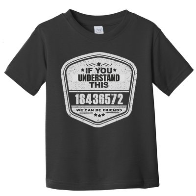 18436572 Awesome V8 Firing Order Car Enthusiast Gift Toddler T-Shirt