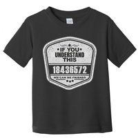 18436572 Awesome V8 Firing Order Car Enthusiast Gift Toddler T-Shirt