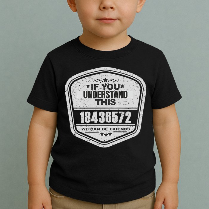 18436572 Awesome V8 Firing Order Car Enthusiast Gift Toddler T-Shirt