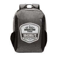 18436572 Awesome V8 Firing Order Car Enthusiast Gift Vector Backpack