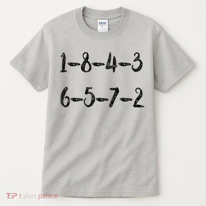 18436572 AWESOME V8 FIRING ORDER CAR ENTHUSIAST Tall T-Shirt