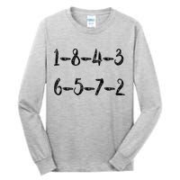 18436572 AWESOME V8 FIRING ORDER CAR ENTHUSIAST Tall Long Sleeve T-Shirt