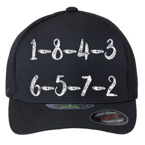 18436572 AWESOME V8 FIRING ORDER CAR ENTHUSIAST Flexfit Unipanel Trucker Cap