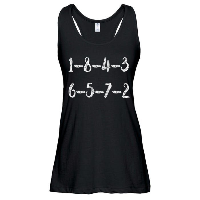18436572 AWESOME V8 FIRING ORDER CAR ENTHUSIAST Ladies Essential Flowy Tank