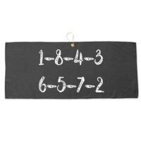18436572 AWESOME V8 FIRING ORDER CAR ENTHUSIAST Large Microfiber Waffle Golf Towel