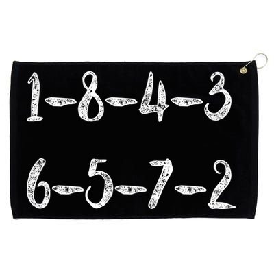 18436572 AWESOME V8 FIRING ORDER CAR ENTHUSIAST Grommeted Golf Towel