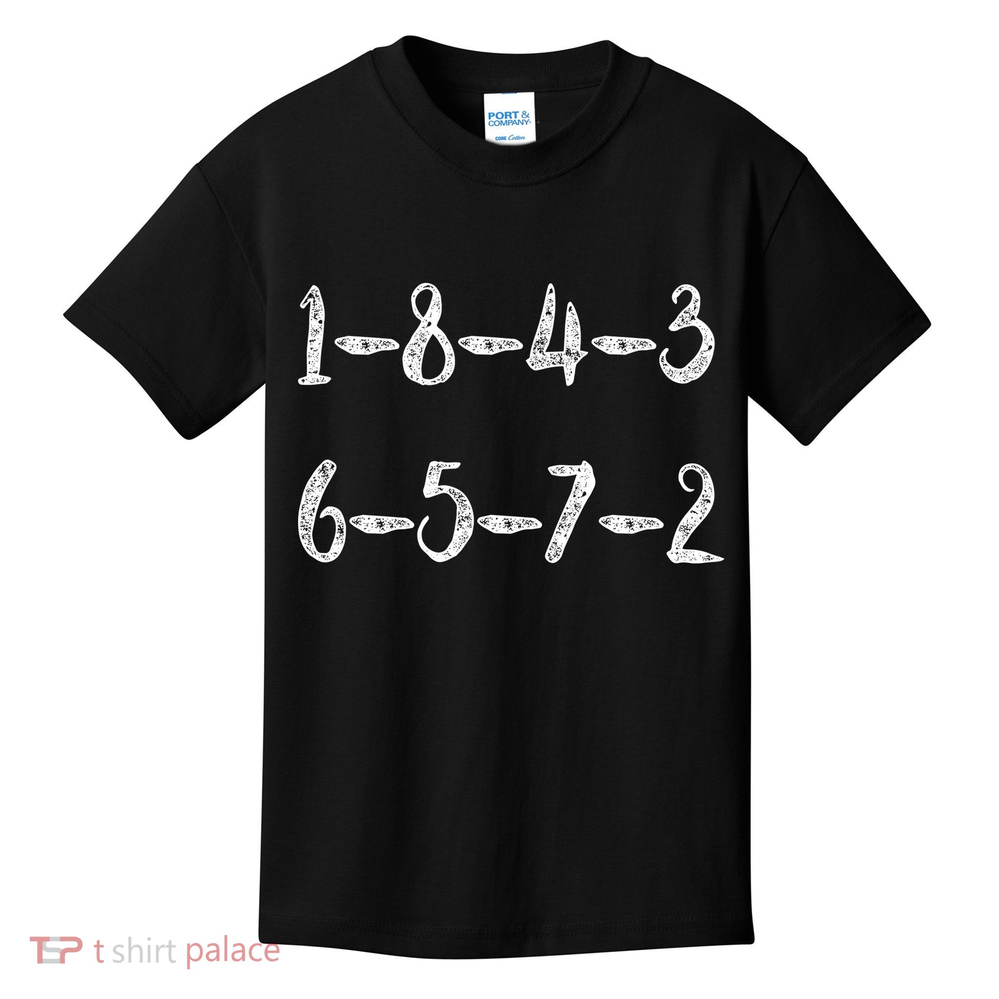 18436572 AWESOME V8 FIRING ORDER CAR ENTHUSIAST Kids T-Shirt