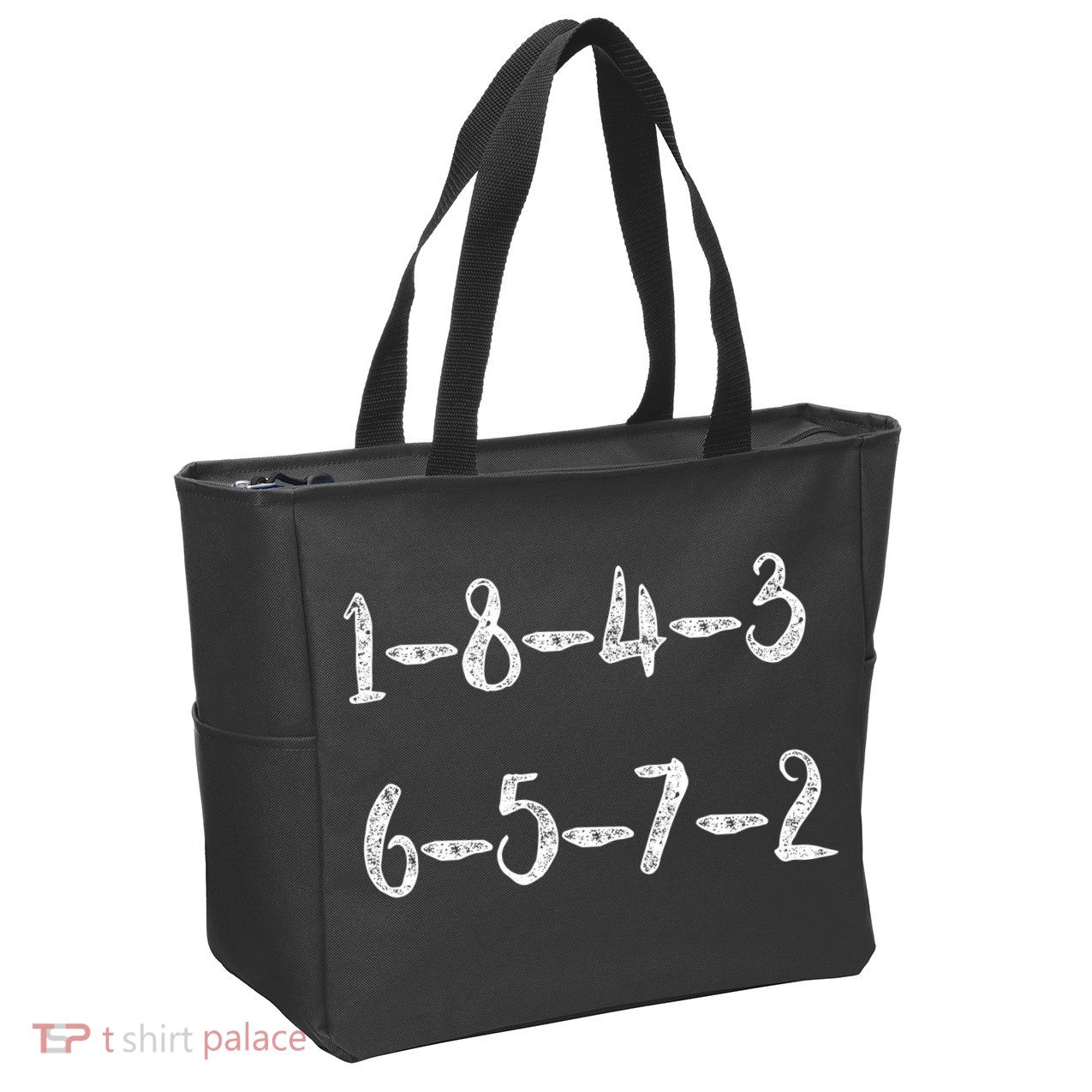 18436572 AWESOME V8 FIRING ORDER CAR ENTHUSIAST Zip Tote Bag