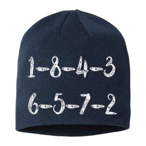 18436572 AWESOME V8 FIRING ORDER CAR ENTHUSIAST Sustainable Beanie