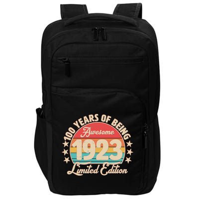 1923 Birthday 100 Years Of Of Being Awesome Limited Edition Impact Tech Backpack
