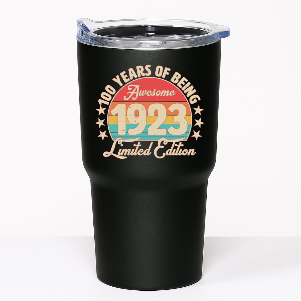 1923 Birthday 100 Years Of Of Being Awesome Limited Edition Tumbler