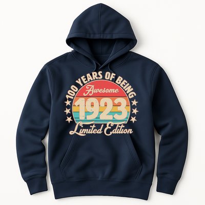 1923 Birthday 100 Years Of Of Being Awesome Limited Edition Hoodie
