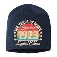 1923 Birthday 100 Years Of Of Being Awesome Limited Edition Sustainable Beanie