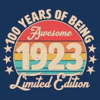 1923 Birthday 100 Years Of Of Being Awesome Limited Edition 16 in Basic Backpack