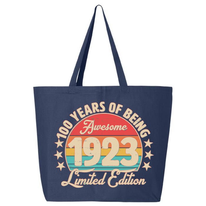 1923 Birthday 100 Years Of Of Being Awesome Limited Edition 25L Jumbo Tote