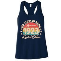 1923 Birthday 100 Years Of Of Being Awesome Limited Edition Womens Tank Top
