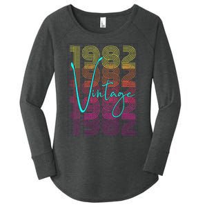 1982 Birthday Women's Perfect Tri Tunic Long Sleeve Shirt