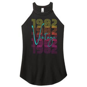 1982 Birthday Women's Perfect Tri Rocker Tank