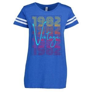 1982 Birthday Enza Ladies Jersey Football T-Shirt