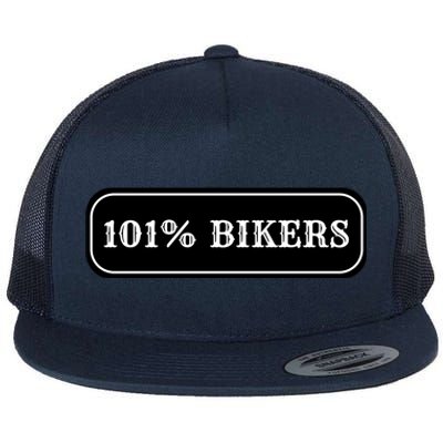 101% Bikers Flat Bill Trucker Hat