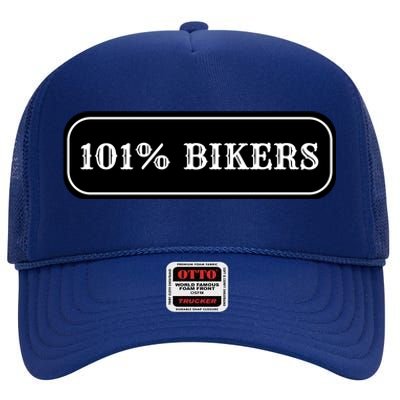 101% Bikers High Crown Mesh Back Trucker Hat