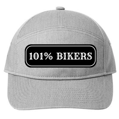 101% Bikers 7-Panel Snapback Hat