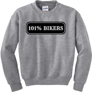 101% Bikers Kids Sweatshirt