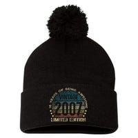 16th Birthday 16 Year Old Limited Edition Gifts Vintage 2007 Pom Pom 12in Knit Beanie