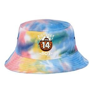 14th Birthday 14 Year Old Basketball Theme Decorations Tie Dye Newport Bucket Hat