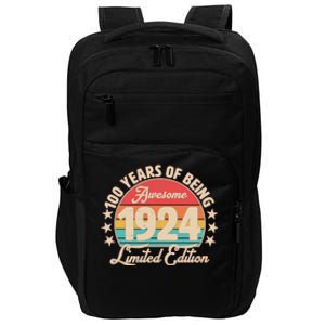 1924 Birthday 100 Years Of Being Awesome Limited Edition Impact Tech Backpack