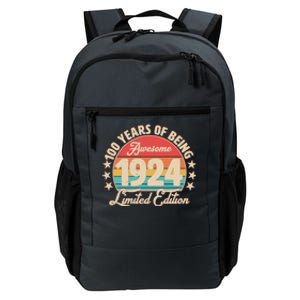 1924 Birthday 100 Years Of Being Awesome Limited Edition Daily Commute Backpack