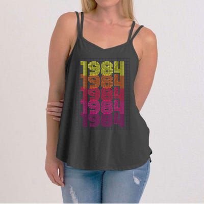 1984 Birthday Women's Strappy Tank