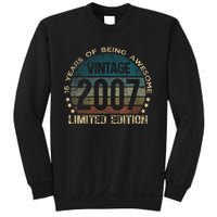 16th Birthday 16 Year Old Limited Edition Gifts Vintage 2007 Sweatshirt