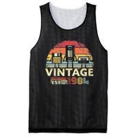 1984 Birthday Mesh Reversible Basketball Jersey Tank