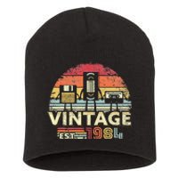 1984 Birthday Short Acrylic Beanie