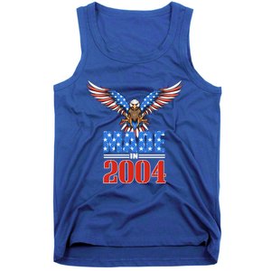 16th Birthday 2004 Cute Gift Usa Flag Eagle Patriotic Gift Cute Gift Tank Top