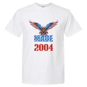 16th Birthday 2004 Cute Gift Usa Flag Eagle Patriotic Gift Cute Gift Garment-Dyed Heavyweight T-Shirt