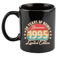 1995 Birthday 30 Years Of Being Awesome Limited Edition 11oz C Handle Ceramic Mug