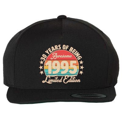 1995 Birthday 30 Years Of Being Awesome Limited Edition Wool Snapback Cap