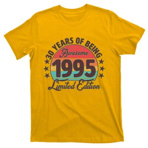 1995 Birthday 30 Years Of Being Awesome Limited Edition T-Shirt