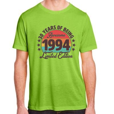 1994 Birthday 30 Years Of Being Awesome Limited Edition Adult ChromaSoft Performance T-Shirt