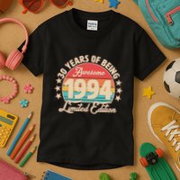 1994 Birthday 30 Years Of Being Awesome Limited Edition Kids T-Shirt