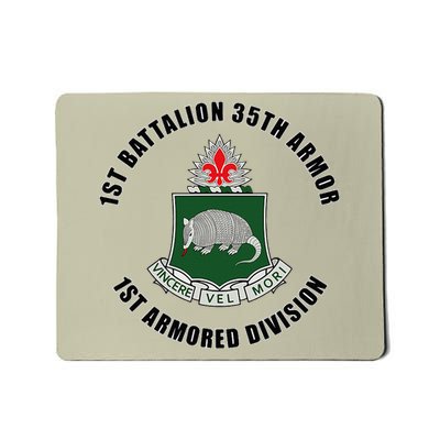 1st Battalion 35th Armor 1st Armored Division Mousepad
