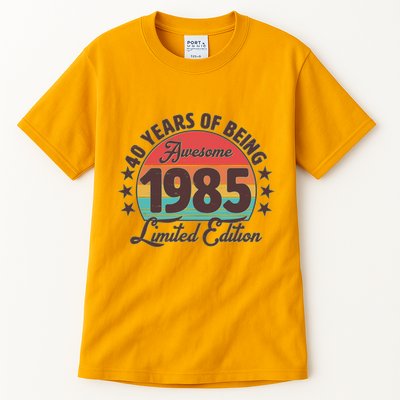 1985 Birthday 40 Years Of Being Awesome Limited Edition Tall T-Shirt